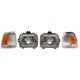 Halogen Headlight Kit For 1992-1995 Toyota Pickup 2WD Driver and Passenger Side