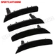 4x For Fiat 500 500C Abarth 12-17 Front+Rear Smoked LED Side Marker Lights Assem