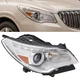 HID/Xenon RH Headlight Right Passenger Side For 2013-2017 Buick Enclave w/ bulbs