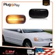 For Honda Civic Acura RSX Integra Sequential Amber LED Smoke Side Marker Lights