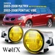 Yellow Len Fog Lights Replacement For 2003 2004 2005 2006 2007 2008 Pontiac Vibe