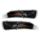 Black Turn Signal Light Assemblies For Ford Mustang GT Base Coupe 2Dr 2005-2009