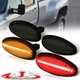 Smoked 4pc Dually Bed LED Side Marker Lights Lamps For 2001-2014 Chevy Silverado Smoked 4pc Dually Bed LED Side Marker Lights Lamps For 2001-2014 Chevy Silverado