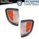 Corner Marker Light Set Driver & Passenger Side Fits 1995-1996 Toyota Tacoma