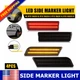 For Ford Transit Connect 2010-2013 Front+Rear Bumper Side Marker Light Reflector