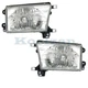 CAPA For 99-02 4Runner Headlight Headlamp Front Head Light Lamp w/Bulb PAIR SET