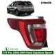 For 2016-2019 Ford Explorer Sport Full LED Tail Light W/ LED DRL Left Driver LH