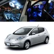 3-Light SMD Full LED Interior Lights Package Deal For 2011-2017 Nissan Leaf