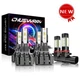 For BMW 323i 1999-2000 6x 6000K LED Hi/Lo Beam Headlight + Fog Light Bulbs Kit
