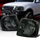 Fit Ford 1997-2003 F150 1997-2002 Expedition Smoke Tinted Corner Lamps Signal