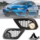 Pair Fog Lights For 2017-2018 Toyota Corolla IM 2016 Scion iM w/Bulbs Clear Lens