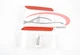 Genuine Toyota 2009-2021 Right and Left Rear Bumper Reflector Panel Set OEM