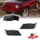 Smoked Front Parking Light Turn Signal Directional Lamps For 07-17 Jeep Patriot