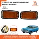 2x Amber Front Side Fender Marker Lights Fits Nissan Datsun 120Y B210 240Z 260Z