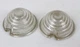 2 Vintage OEM 1955-1963 WILLYS Parking Lamp Light Glass LENS KADH 21689 C49-43