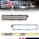 Clear Switchback LED Bumper DRL Signal Lights For 82-96 Oldsmobile Cutlass Ciera