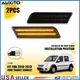 2PCS Front LED Amber Side Marker Lights For Ford Transit Connect 2010-2013 Smoke