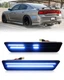 For 08-14 Dodge Challenger 11-14 Charger 2x Dynamic Rear LED Side Marker Lights For 08-14 Dodge Challenger 11-14 Charger 2x Dynamic Rear LED Side Marker Lights