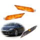 Amber Lens Front Bumper Side Marker Reflector Lights Lamps For 2004-08 Mazda RX8