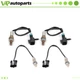 For 96-99 GMC C1500 Suburban 5.7L O2 02 Oxygen Sensor Heated 4pcs Upsteam Lower