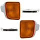 Bumper Face Bar End Front Left-and-Right Left & Right for Toyota Tacoma 98-2000