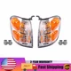 Headlight Assembly Right+Left Side Halogen For 2001-03 2004 Toyota Sequoia Lamps