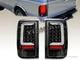 93 94 95 96 97 Ford Ranger C-BAR LED Tail Lights Taillight Black ONE PAIR