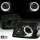 Fit 1998 1999 2000 Ford Ranger LED Halo Smoke Projector Headlights Head Lamps