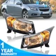 Pair Front Lamp Headlights Assembly For 2011-2015 Chevy Cruze 2016 Cruze Limited