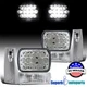 Fits 1884-1996 Jeep Cherokee 15-LED 7"x6" Headlight+Corner Lamps+Bumper Lights