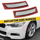 Front Bumper Reflector for 2012-2015 BMW F30 F31 3-Series M-Sport Left & Right