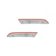 NEW INNER REFLECTOR LIGHT PAIR FITS MAZDA CX-7 2010-12 MA1185105 EH44-51-5M0C