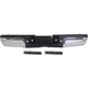 Step Bumper For Ford F-250 Super Duty 2008-2012 Rear w/ Black Rear Pad Chrome