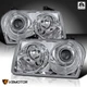 Clear Fits 2005-2010 Chrysler 300 Replacement Projector Headlights Left+Right