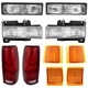 Headlight Driving Head light Headlamp  Driver & Passenger Side for Chevy Tahoe