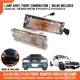 Pair Clear Len Front Bumper Combination Light Lamp For Isuzu Pickup TF TFR 88-97