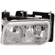 Driver Side Headlight For 1992-2000 GMC Yukon Halogen with Bulb(s) Denali