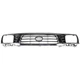 Grille Chrome Shell with Painted Black Insert For 1995-1997 Toyota Tacoma 4WD