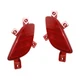 For Hyundai Elantra GT 13-17 Bumper Reflectors Driver Passenger Side Pair CAPA