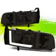 LED DRL Bar Headlight Lamps for Dodge Ram 1500 2500 3500 94-02 Smoked Clear Pair