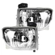 Headlight Fit For Toyota Tacoma 2001-2004 Chrome Clear Lens Left+Right Pair