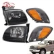 For 2000-04 Toyota Tundra LH and RH Regular/Cab Access Cab Halogen Headlight Kit