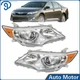 Halogen Driver+Passenger Side For Toyota Camry 2012 2013 2014 Headlights Assy