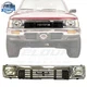 New For Front Chrome Grille Headlight Set of 5 1989 1990 1991 Toyota Pickup 4WD