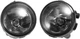 2X Driver Passenger Sides Fog Lights Housing Assembly For 2010-2013 Infiniti 