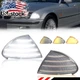 2X Clear Switchback LED DRL Corner Signal Light For 99-01 BMW 3-Series E46 Sedan