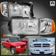 Fits 1999-2001 Dodge Ram 1500 2500 3500 Sport Headlights Turn Signal Lamps 99-02