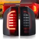 Black for 2007-14 Chevy Silverado 1500 2500HD 3500HD LED Tail Lights Brake Lamps