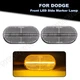 For 92-02 DODGE VIPER GTS SRI SRII LED Side Marker Turn Signal Lights Clear Lens For 92-02 DODGE VIPER GTS SRI SRII LED Side Marker Turn Signal Lights Clear Lens