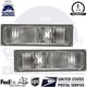 Turn Signal Lights Lens and Housing LH & RH For 1990-1993 Chevy & GMC C/K Series